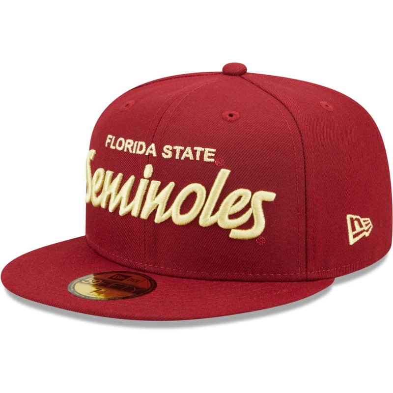 New Era Florida State Seminoles Garnet Griswold 59FIFTY Fitted Hat