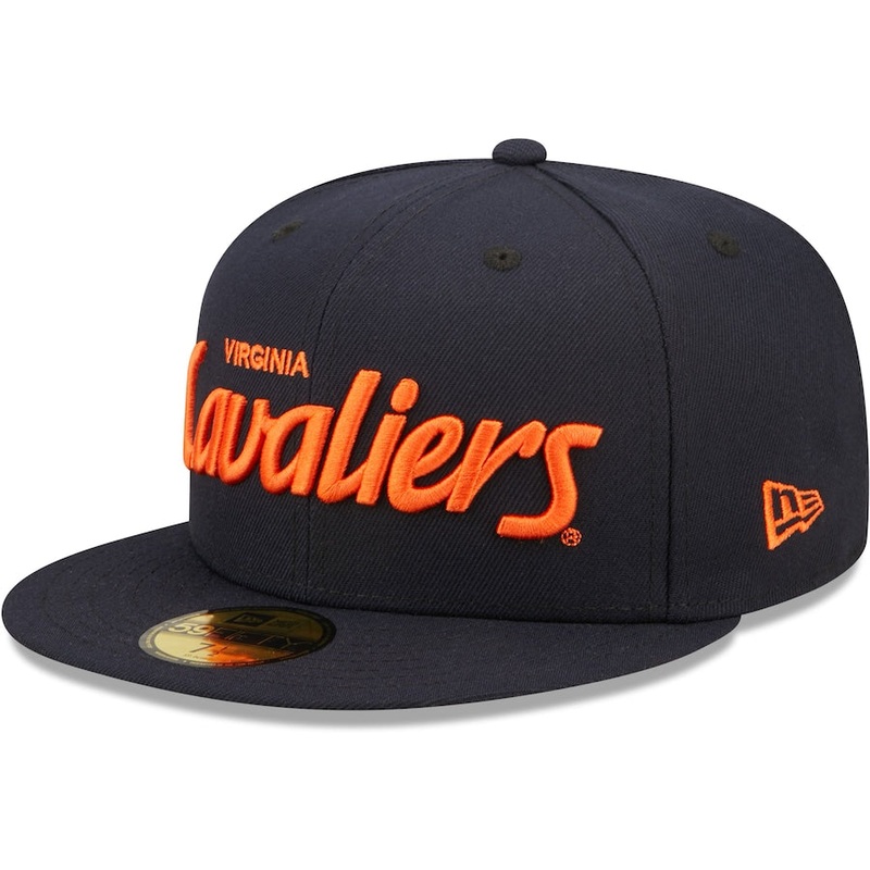 New Era Virginia Cavaliers Navy Griswold 59FIFTY Fitted Hat