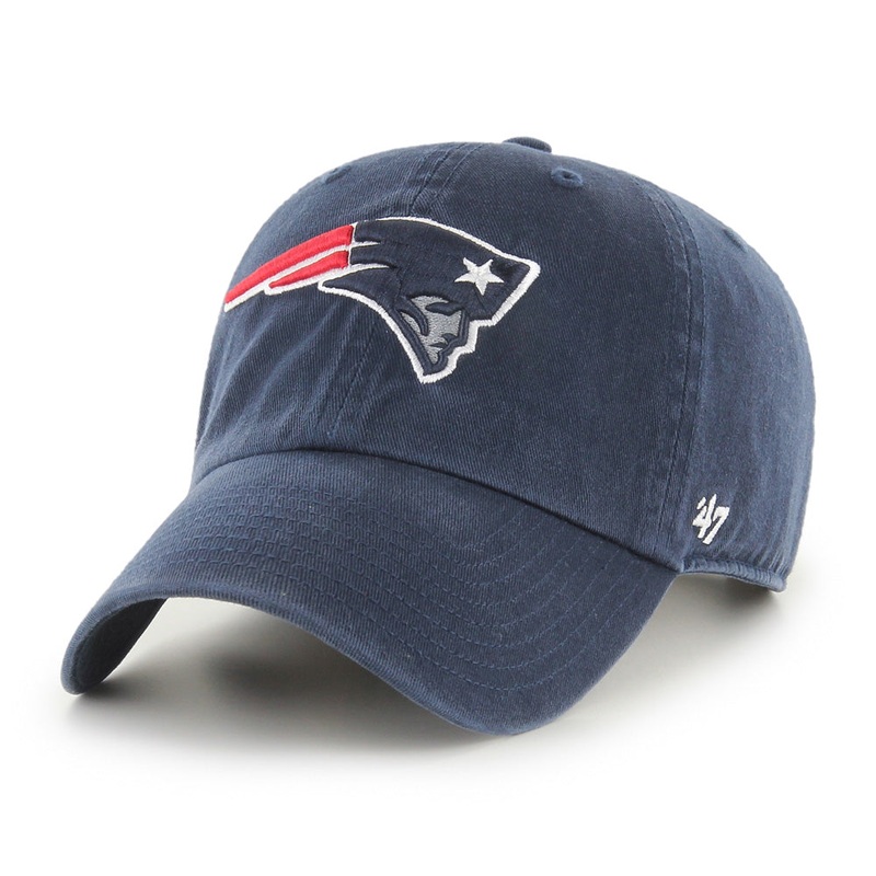 NFL New England Patriots ’47 Clean Up Adjustable Hat – Navy