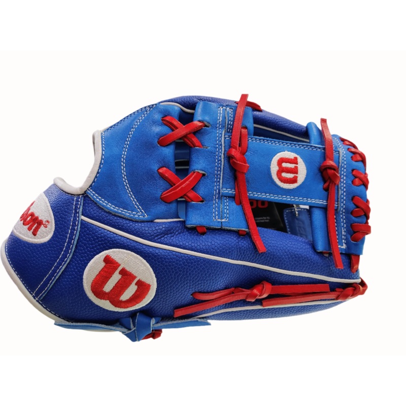 Wilson A2000 1781SS 12.25″ Baseball Glove – Royal/Red/White – Right Hand Thrower