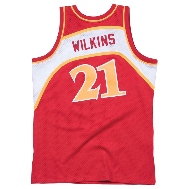 NBA Atlanta Hawks Dominique Wilkins Mitchell & Ness ’86 Retro Swingman Jersey
