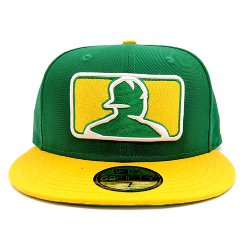 New Era Hatterman Kelly Green/Yellow “Look Mom No Hands” 59FIFTY Fitted Hat