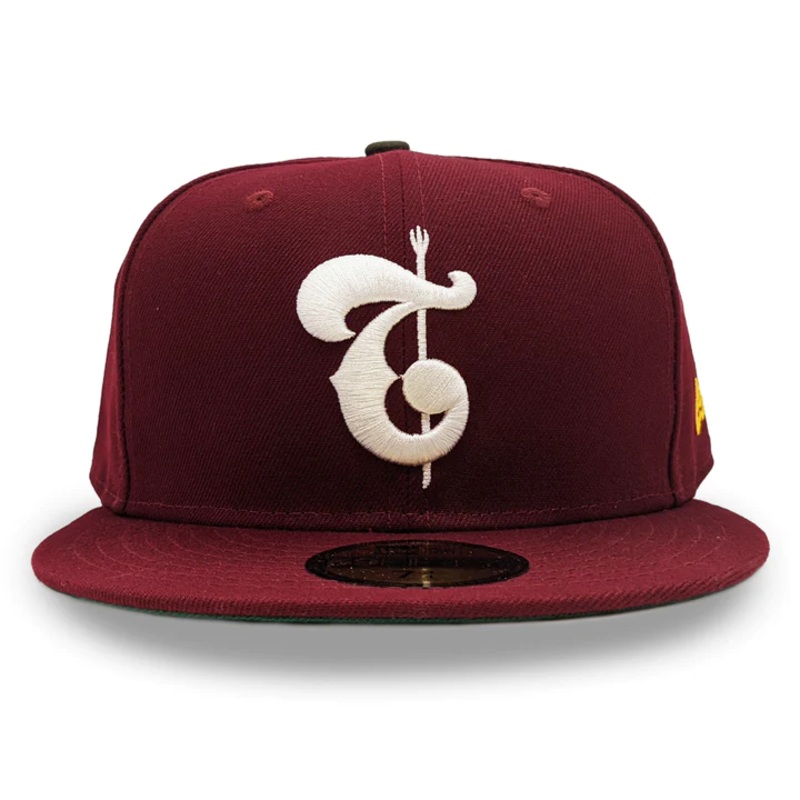 New Era Thunder Bay Spears Cardinal Red 59FIFTY Fitted Hat