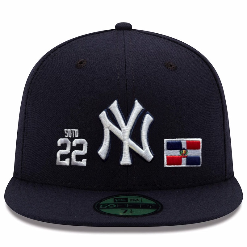 New York Yankees New Era 59FIFTY “SOTO 22” Fitted Hat  Front Patch Collectible