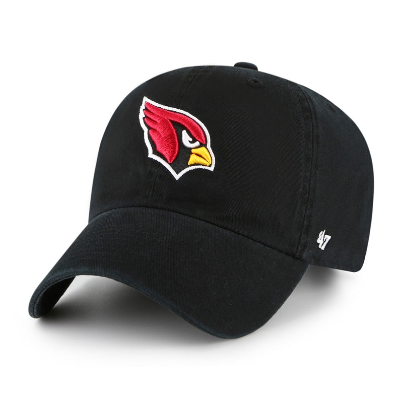 NFL Arizona Cardinals ’47 Brand Clean Up Hat – Black