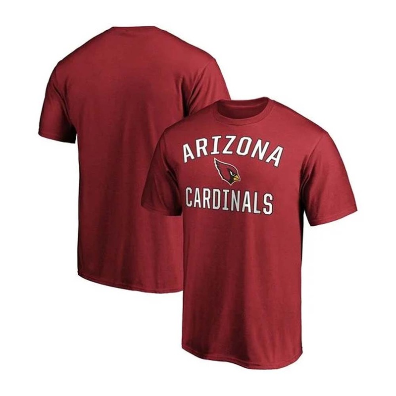 NFL Arizona Cardinals Fanatics Victory Arch T-Shirt – Red