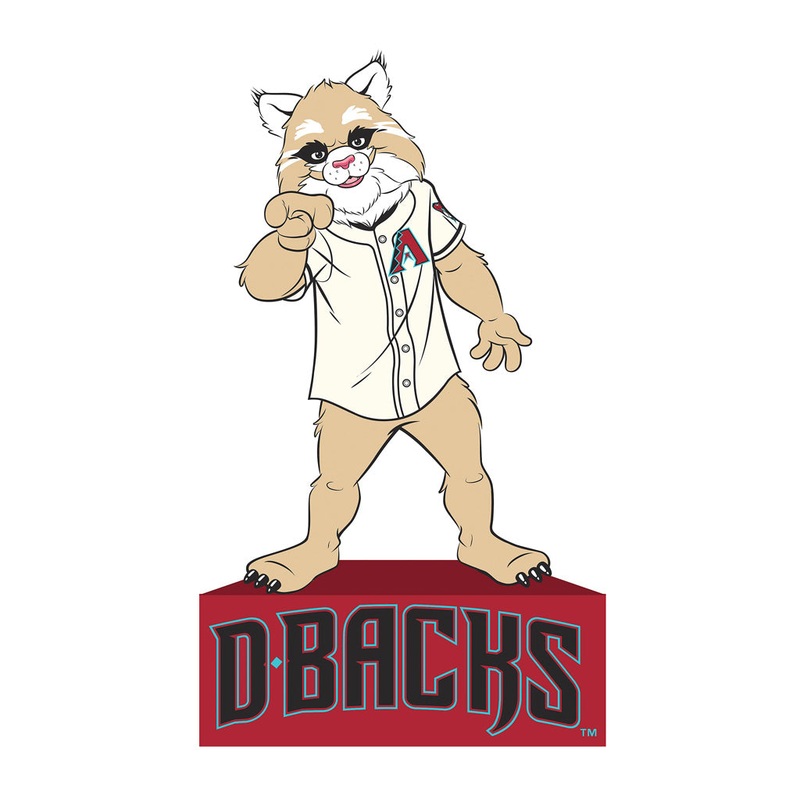 MLB Arizona Diamondbacks Evergreen 16″ Mascot Statue