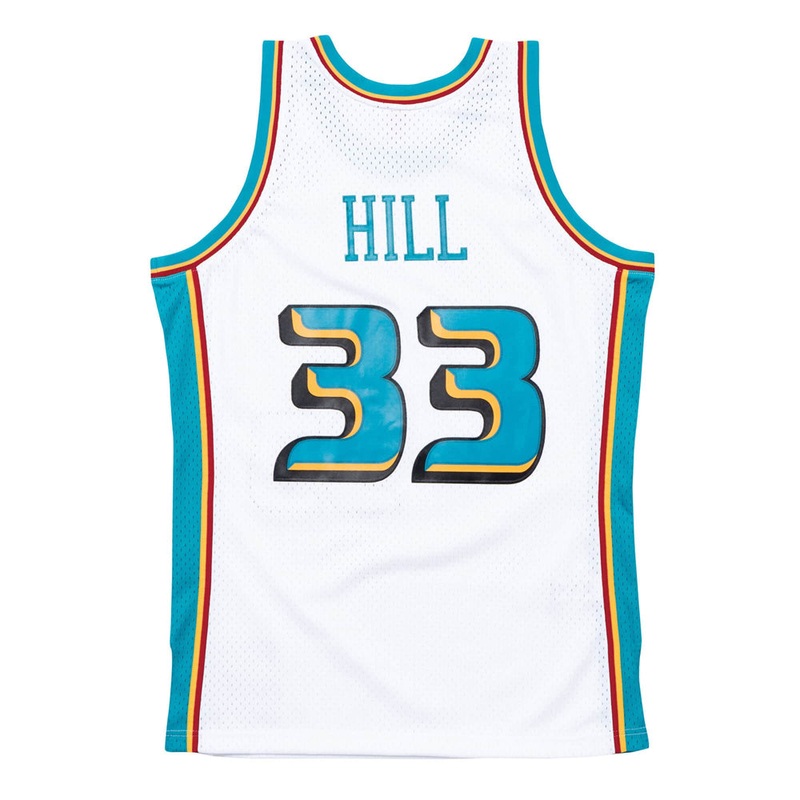 NBA Detroit Pistons Grant Hill Mitchell & Ness ’86 Retro Swingman Jersey
