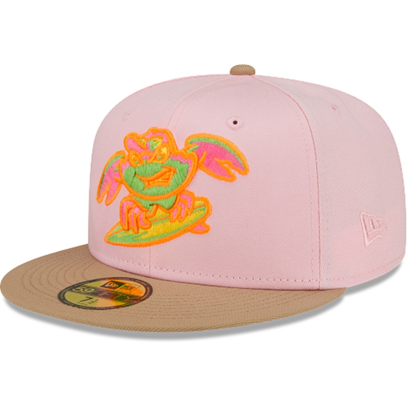 New Era Lakewood Blueclaws Sherbet 2022 59FIFTY Fitted Hat