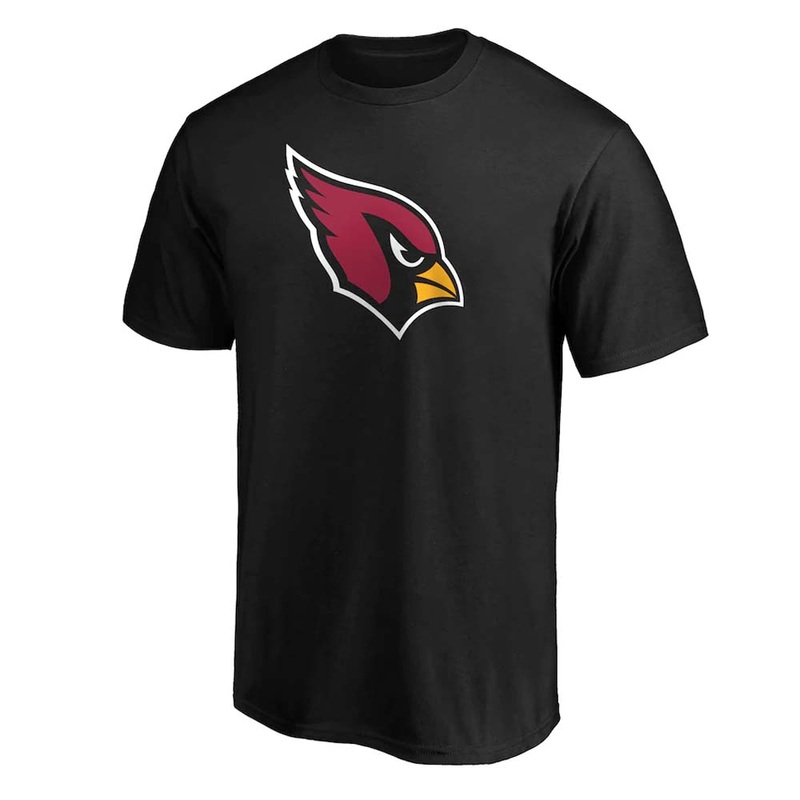 NFL Arizona Cardinals ’47 Logo Imprint Super Rival T-Shirt – Black