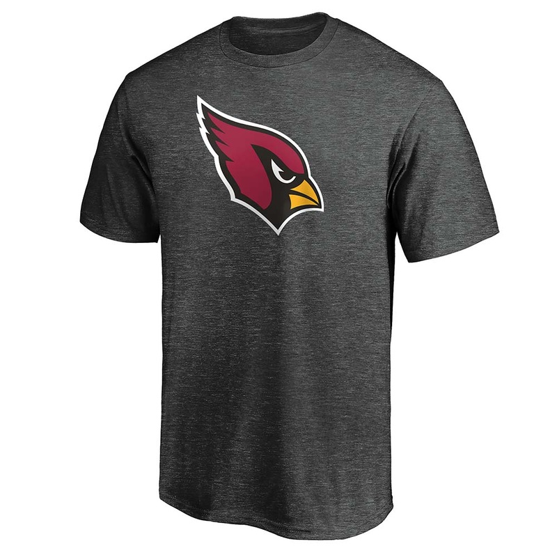NFL Arizona Cardinals Fanatics Logo T-Shirt – Charcoal
