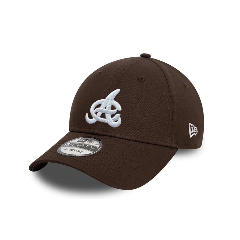 Aguilas Cibaeas New Era 9FORTY Adjustable Baseball Hat  Brown