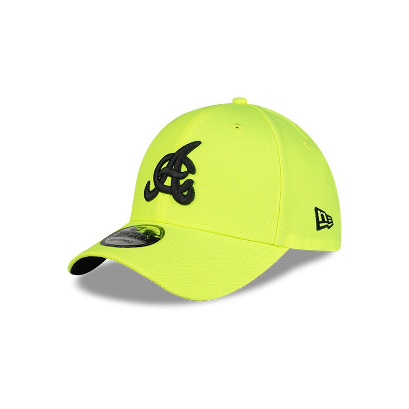 Aguilas Cibaenas New Era 9FORTY Adjustable Hat – Neon Yellow
