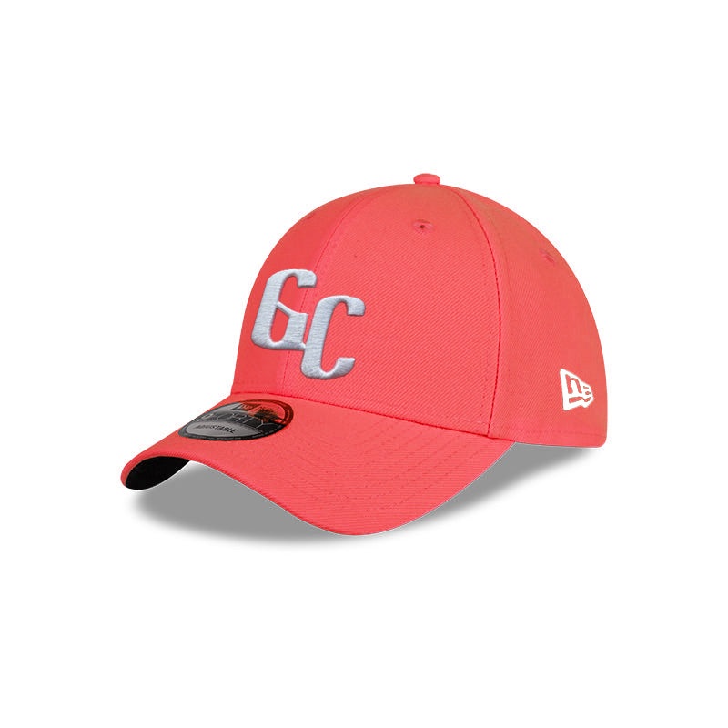 Gigantes del Cibao New Era 9FORTY Adjustable Hat – Neon Coral