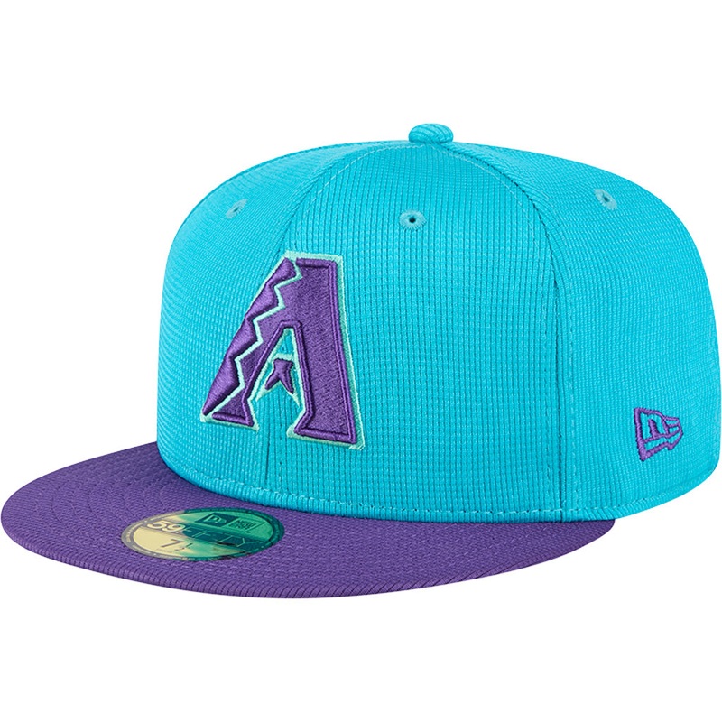 MLB Arizona Diamondbacks New Era 2025 City Connect Batting Practice 59FIFTY Fitted Hat – Teal