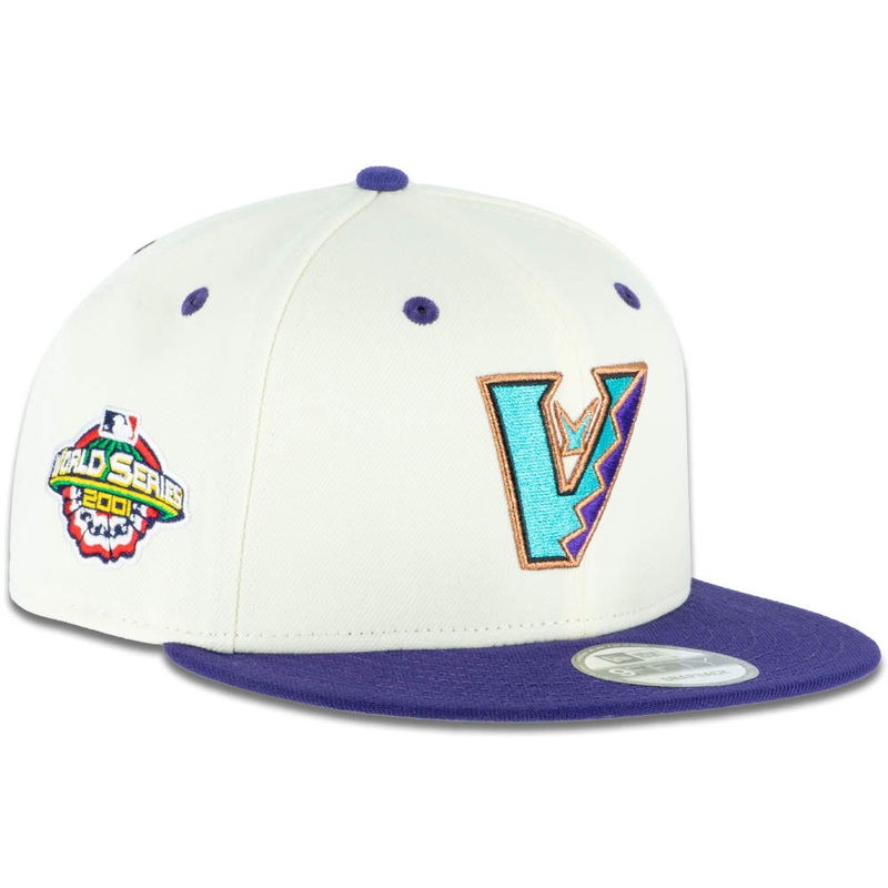 MLB Arizona Diamondbacks New Era Two-Tone Cooperstown Flipped 9FIFTY Snapback Hat