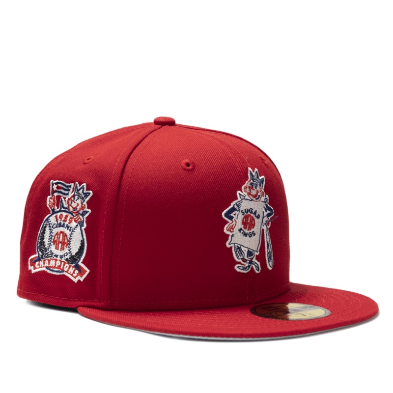 New Era Havana Sugar Kings Burgundy 59FIFTY Fitted Hat