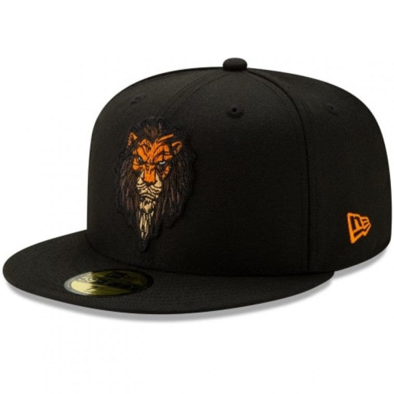 New Era x Lion King Scar Black 59FIFTY Fitted Hat