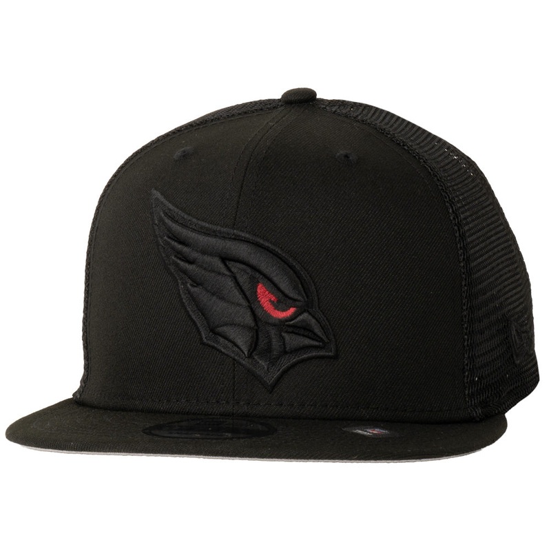NFL Arizona Cardinals New Era Red Eye 9FIFTY Trucker Snapback Hat – Black