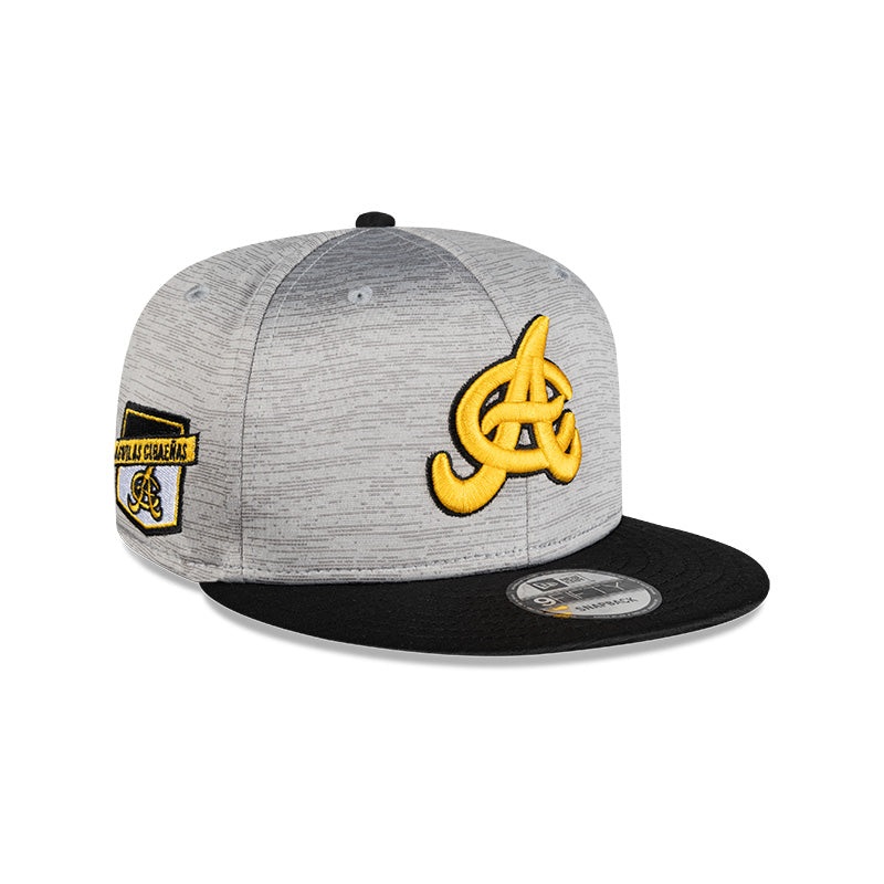 Aguilas Cibaenas New Era 9FIFTY Snapback Hat – Gray/Black