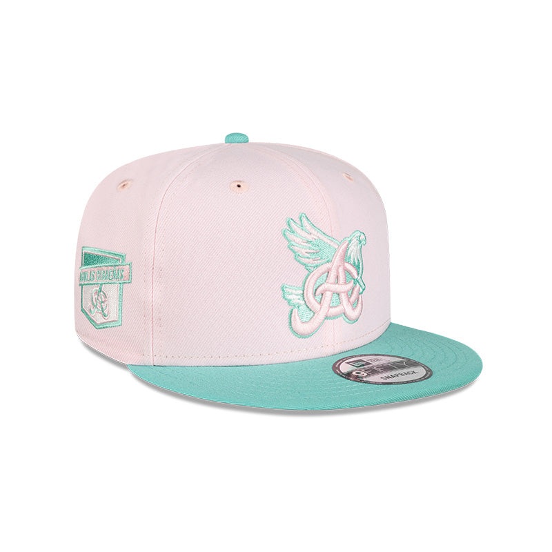 Aguilas Cibaenas New Era 9FIFTY Snapback Hat – Pink/Mint
