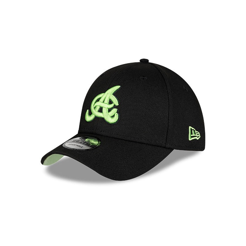 Aguilas Cibaenas New Era 9FORTY Adjustable Hat – Black/Green