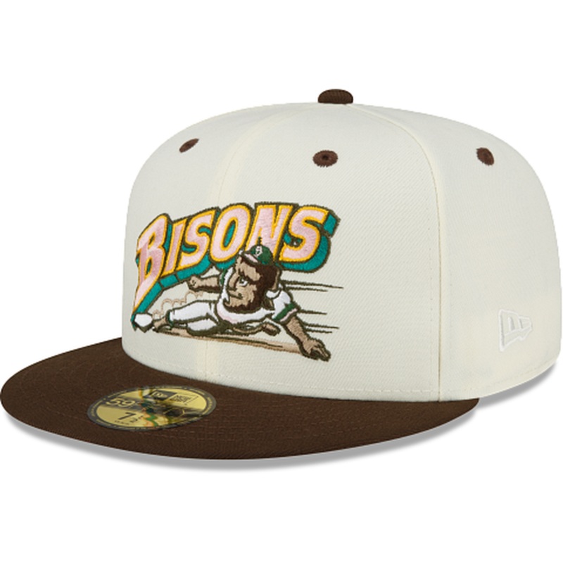 New Era Buffalo Bisons Chrome 59FIFTY Fitted Hat