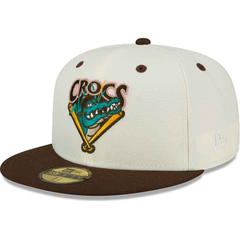 New Era Cape Fear Crocs Chrome 59FIFTY Fitted Hat