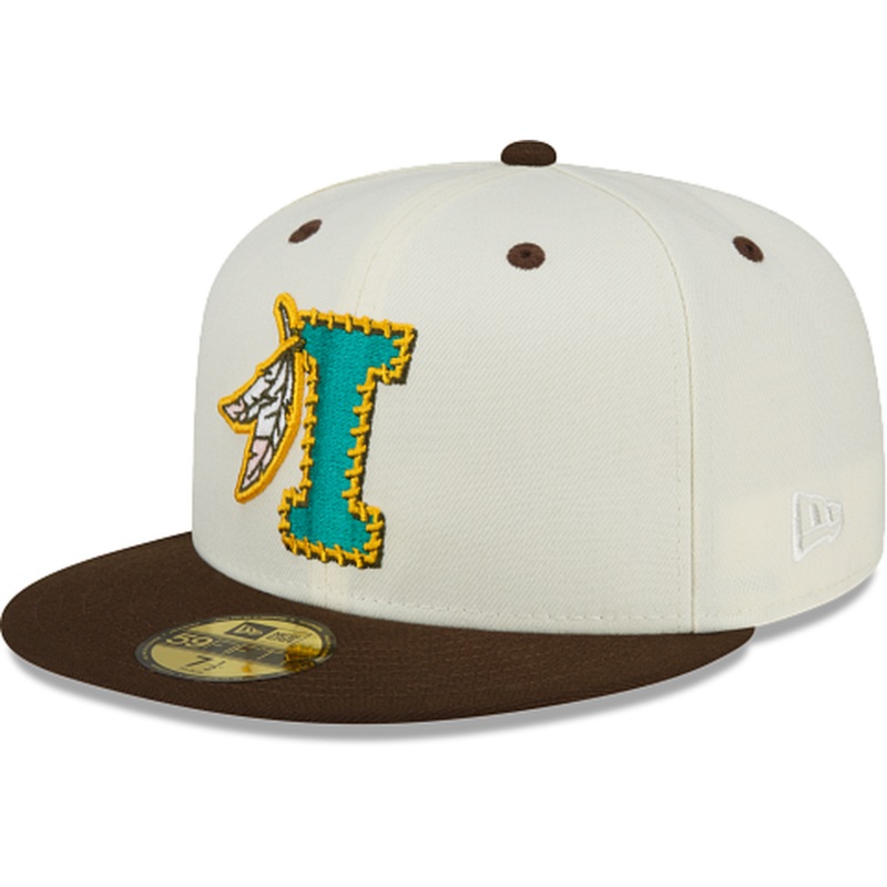 New Era Kinston Indians Chrome 59FIFTY Fitted Hat