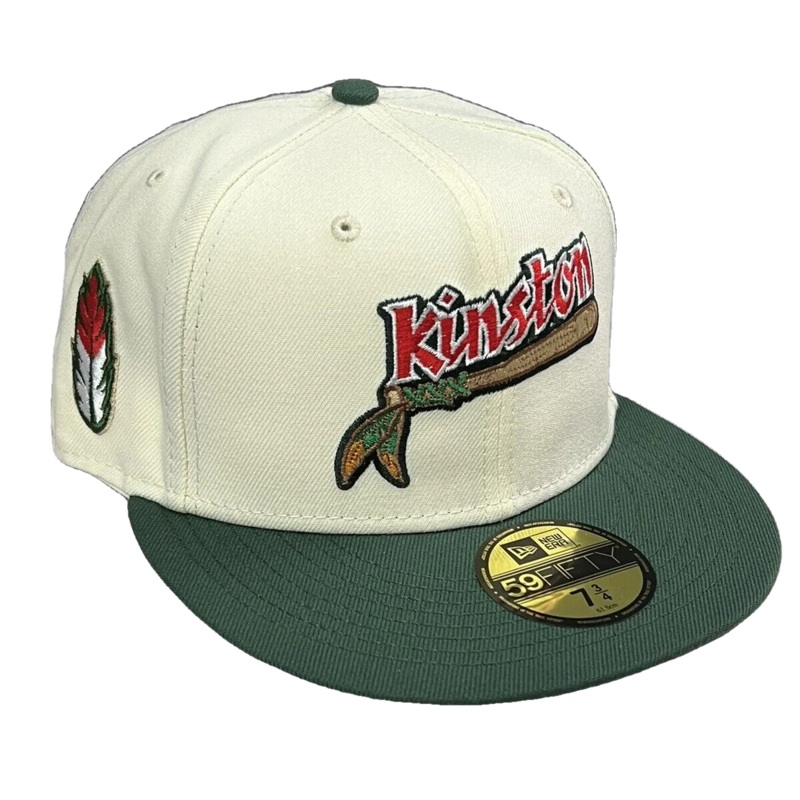 New Era Kinston Indians “Krispy Kreme”  Inspired 59FIFTY Fitted Hat