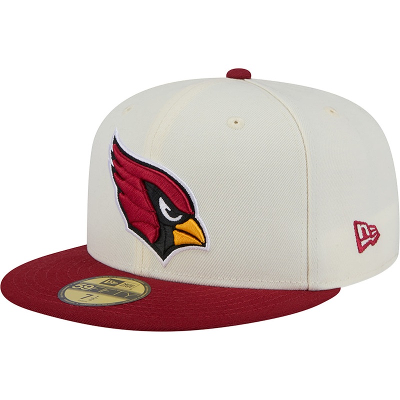 NFL Arizona Cardinals New Era Two-Tone Chrome OTC 59FIFTY Fitted Hat – Chrome