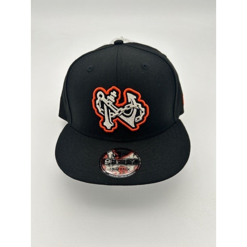 Norfolk Tides 9Fifty Orange and Black