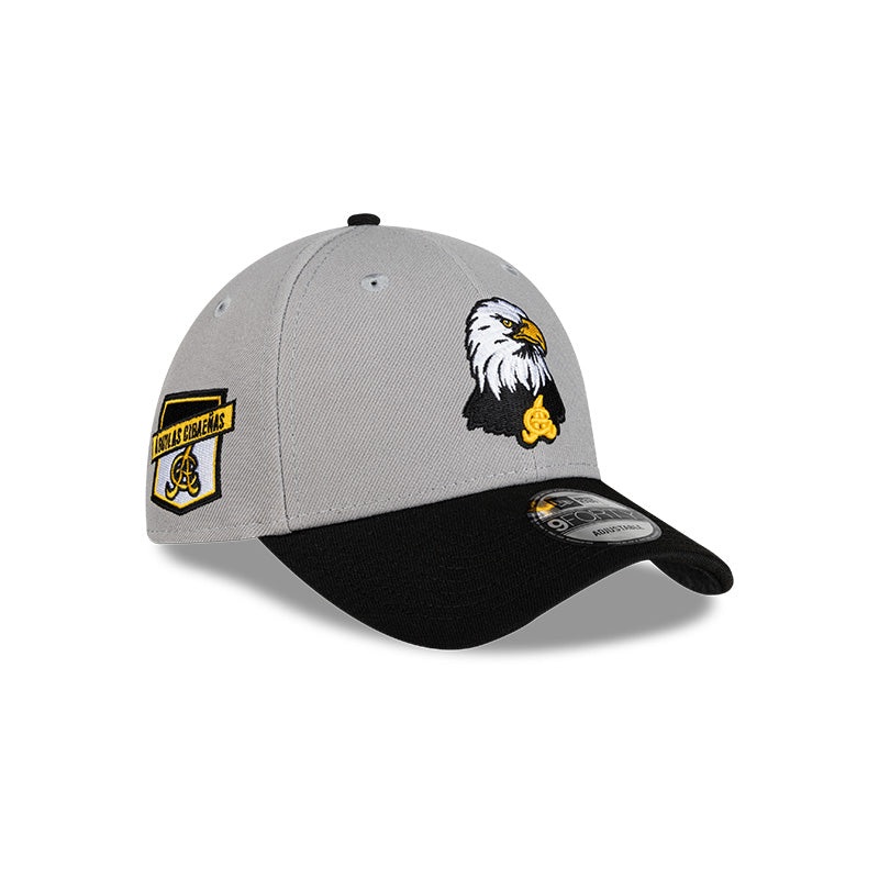 Aguilas Cibaenas New Era 9FORTY Adjustable Hat – Gray/Black