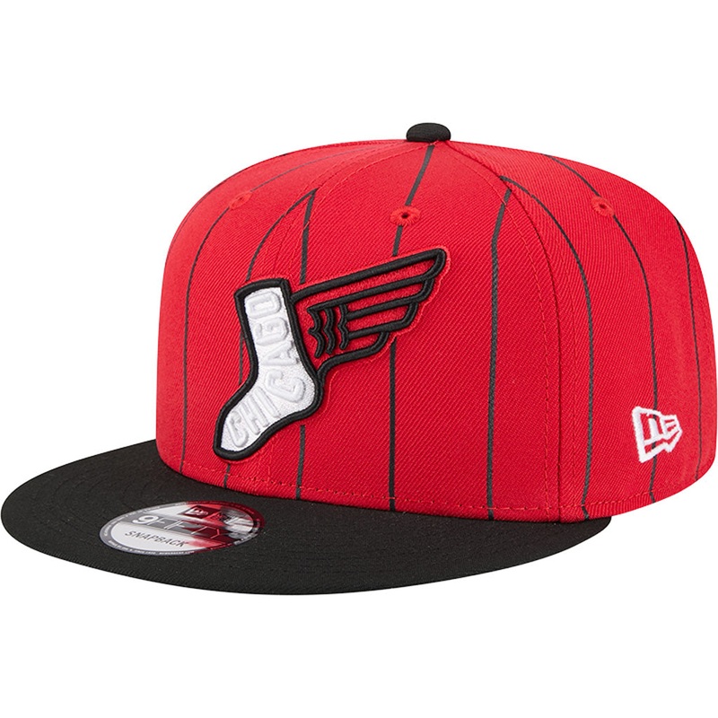 MLB Chicago White Sox New Era 2025 City Connect 9FIFTY Snapback Hat – Red