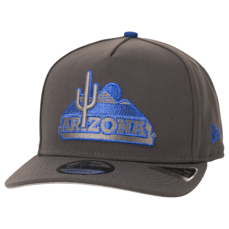 NCAA Arizona Wildcats New Era Azurite 9FIFTY A-Frame Snapback Hat – Graphite
