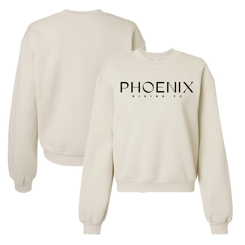Phoenix Rising Women’s Select Sophisticated Crewneck Sweatshirt – Cream