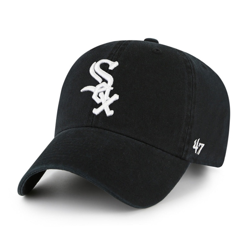 MLB Chicago White Sox ’47 Clean Up Hat Hat – Black