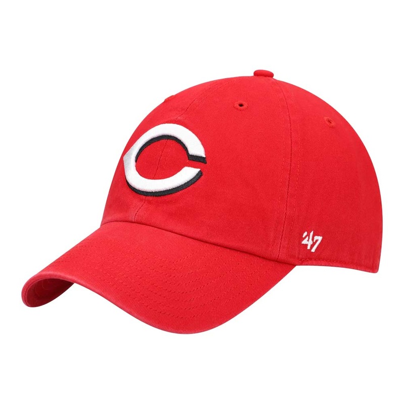 MLB Cincinnati Reds ’47 Clean Up Hat – Red