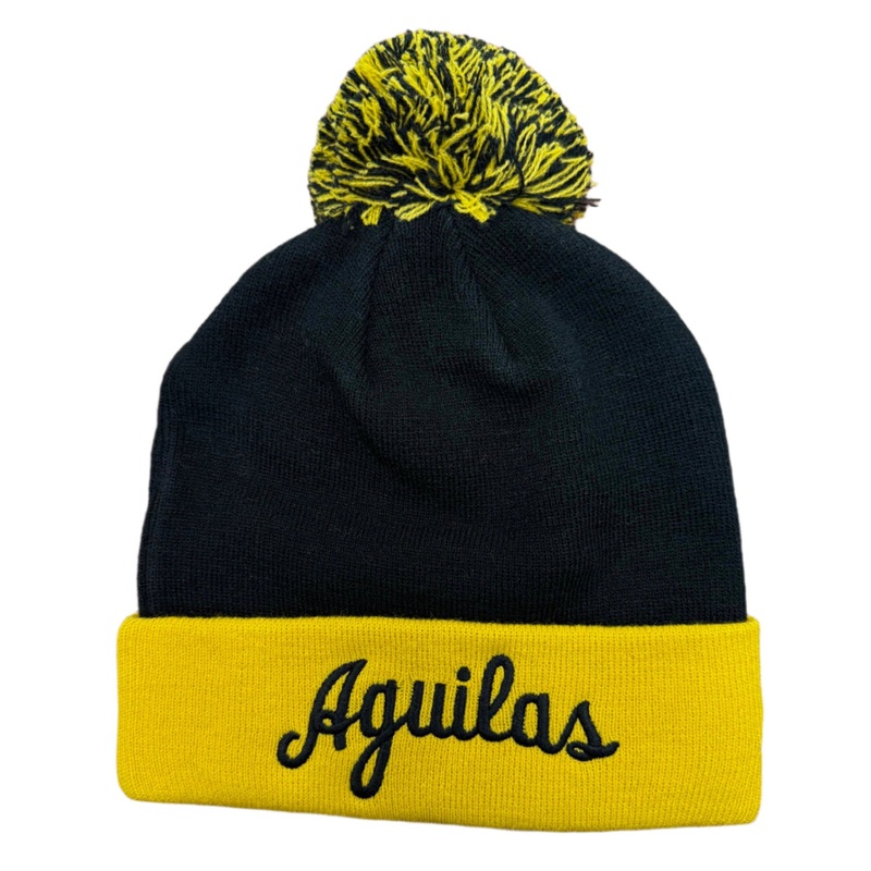 Official – Aguilas Skully Beanie (Aguilas) Hat with Pom Pom