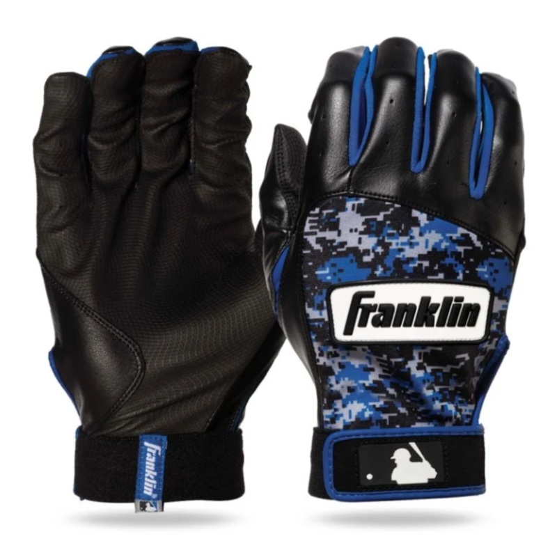 YOUTH – Franklin digitek Batting Glove – Royal/Camo