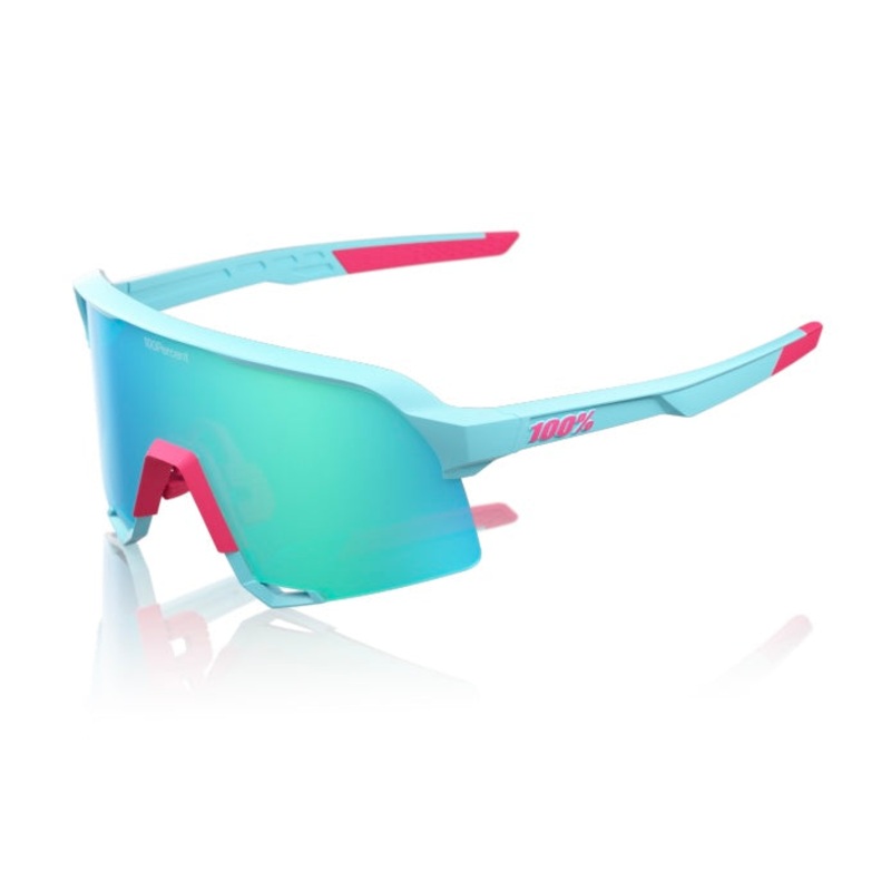 100% S3 LE TATIS 4 Soft Tac Blue – Blue Topaz Mirror Lens – 61005-00002