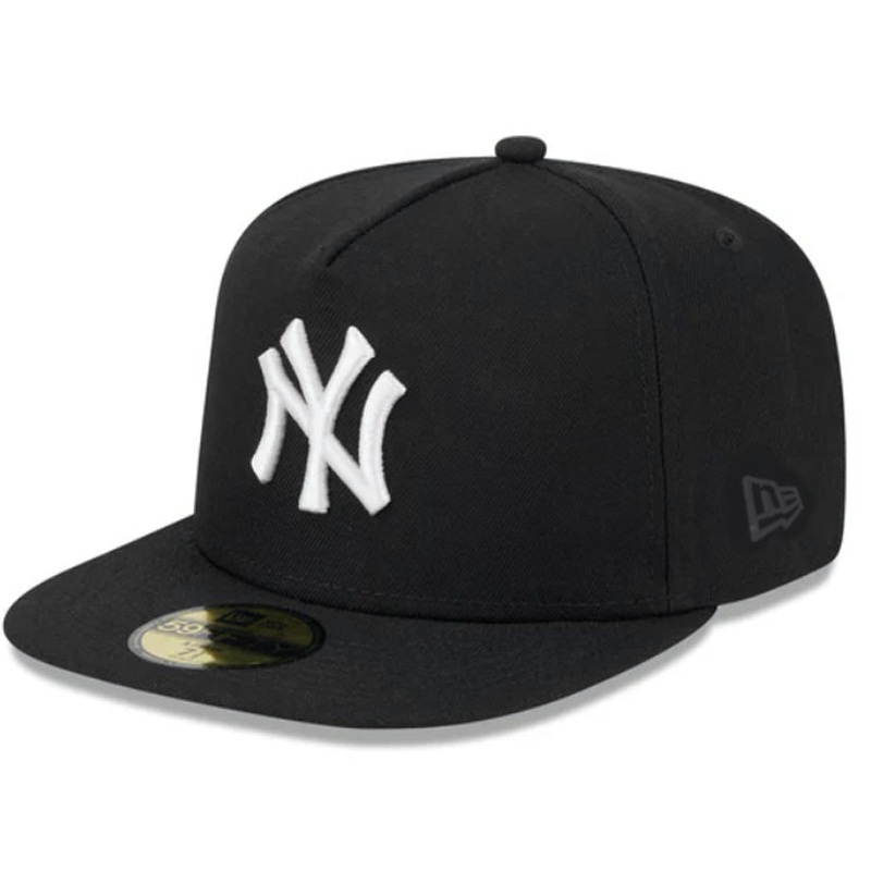 New York Yankees 59FIFTY A-Frame Fitted Hat  Black