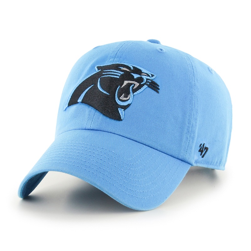 NFL Carolina Panthers ’47 Clean Up Adjustable Hat – Blue