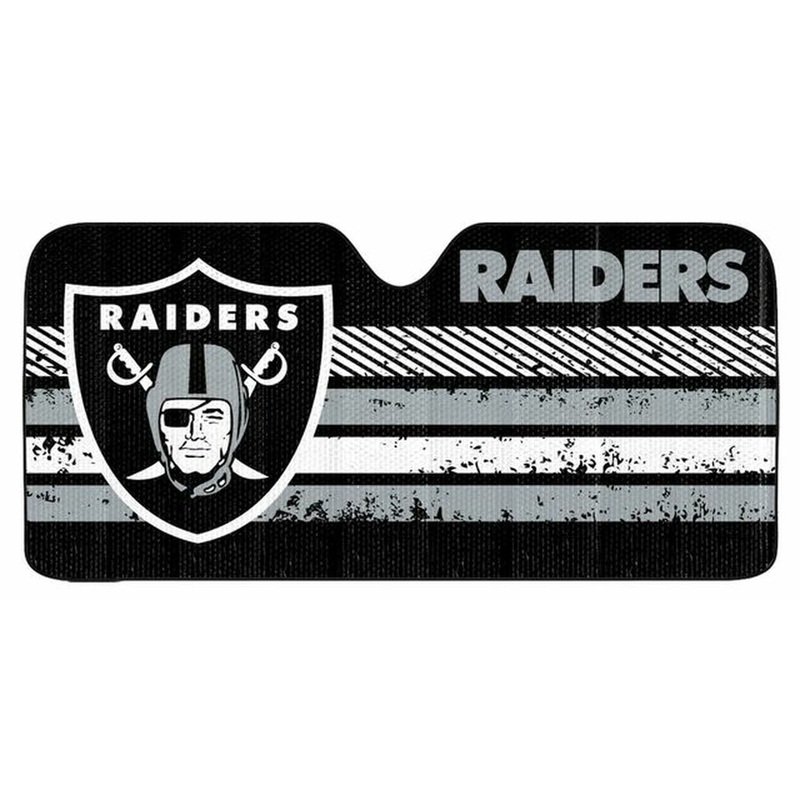 NFL Las Vegas Raiders Logo Auto Sun Shade