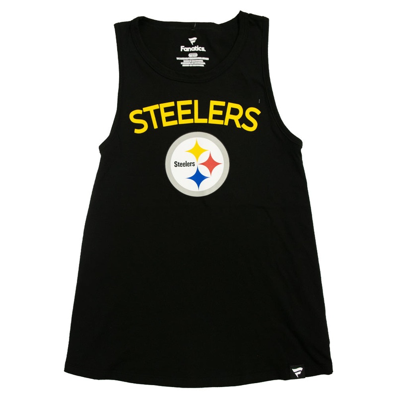 NFL Pittsburgh Steelers Women’s Fanatics Dual-Blend Flowy Tank Top
