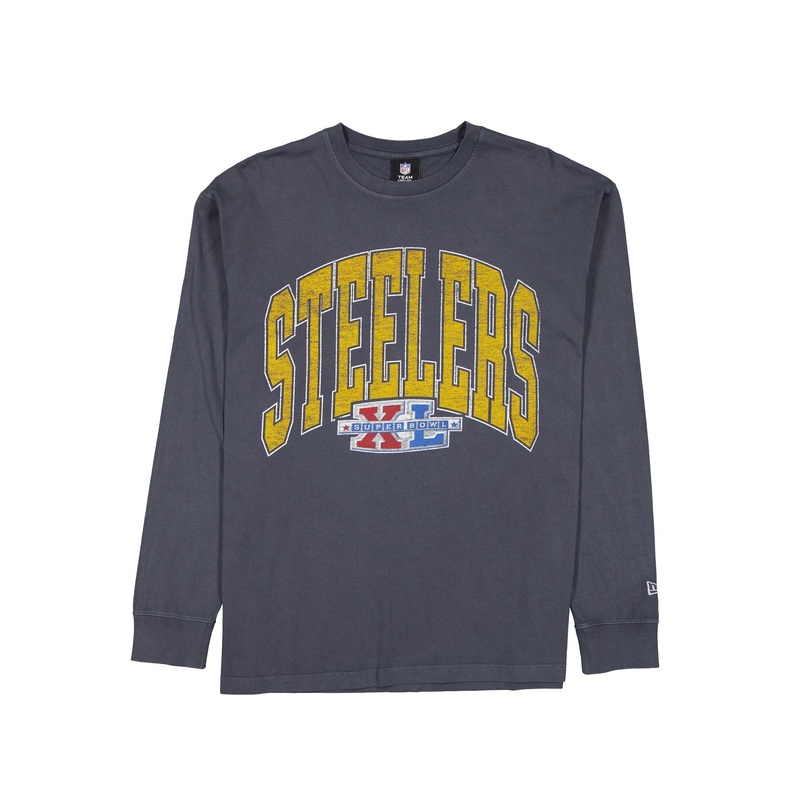 Pittsburgh Steelers Oversized Essentials Long Sleeve T-Shirt