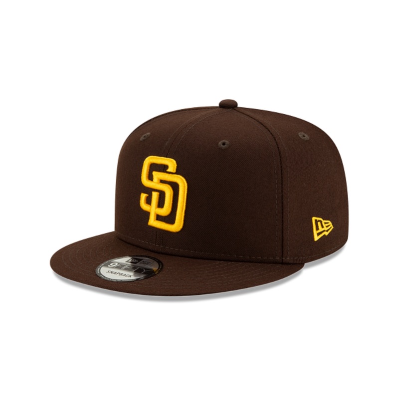 San Diego Padres Snapback Hat – Brown