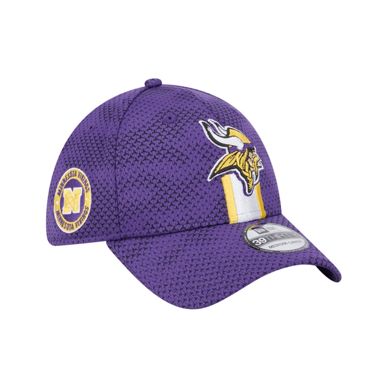 Minnesota Vikings New Era NFL 24 Sideline 39THIRTY Stretch-Fit Hat