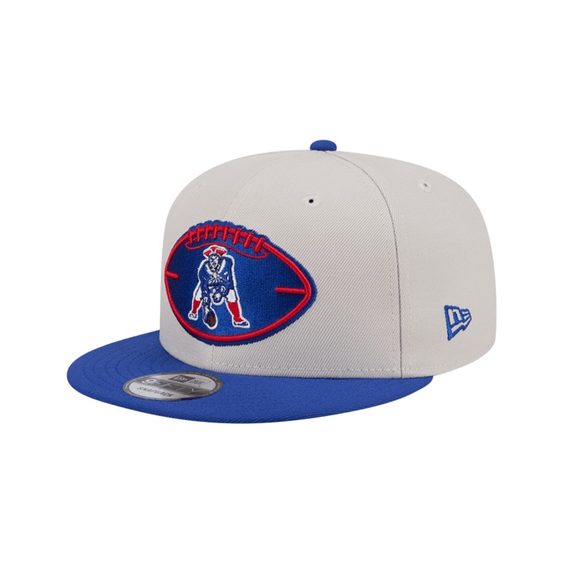 New England Patriots New Era NFL 24 Sideline Historic 9FIFTY Snapback Hat – Stone