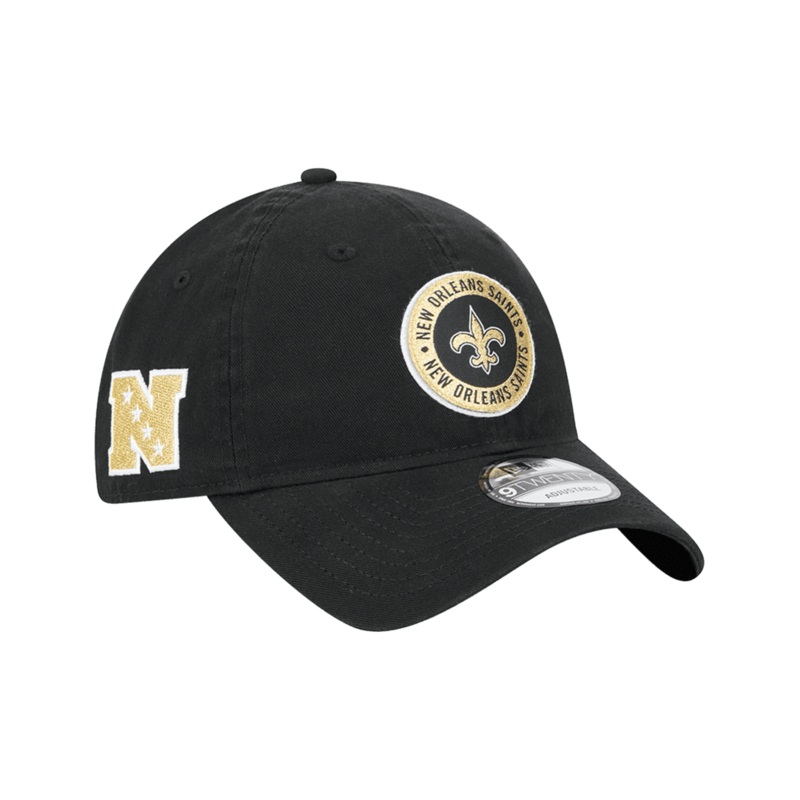 New Orleans Saints New Era NFL 24 Sideline 9TWENTY Strapback Hat